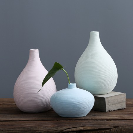 Nordic ceramic flower vase