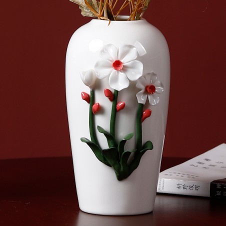 Handmade ceramic vase