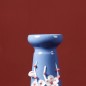 Blue handmade ceramic vase