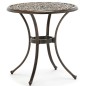 Outdoor aluminum table D68cm