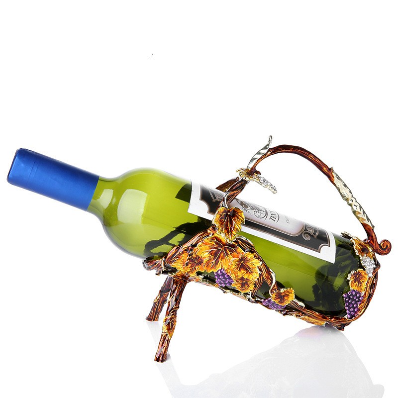 Wine Bottle Rack Flower