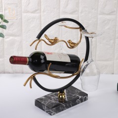 Classical Oriental Style Wine Rack